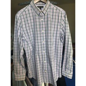 Banana Republic L Non Iron Tailored Slim fit OCBD